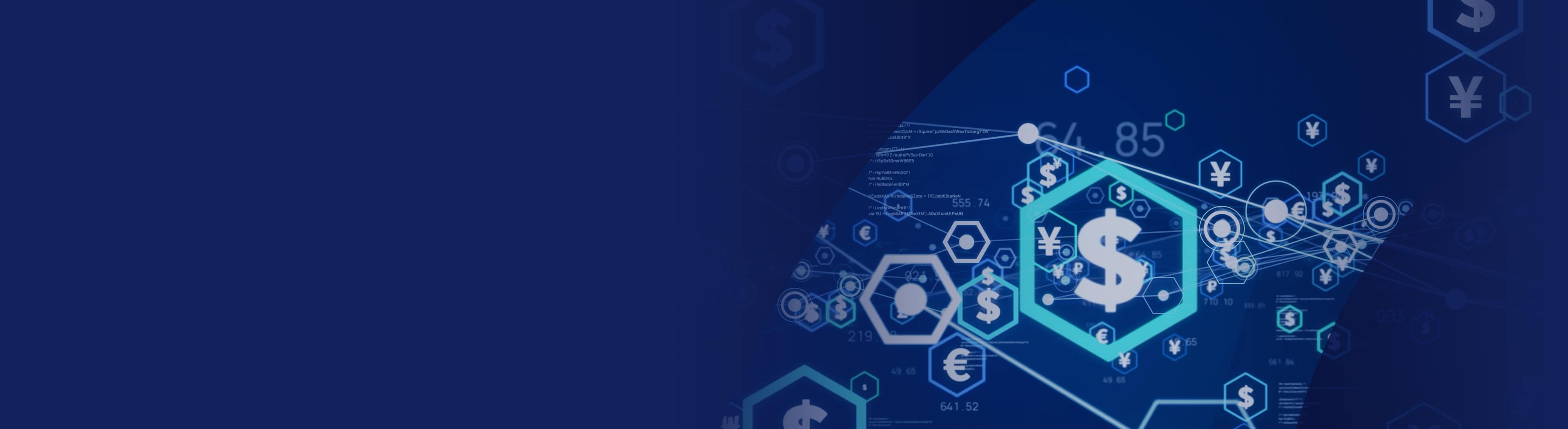 MT4 VPS Hosting header image showing data and currency symbols