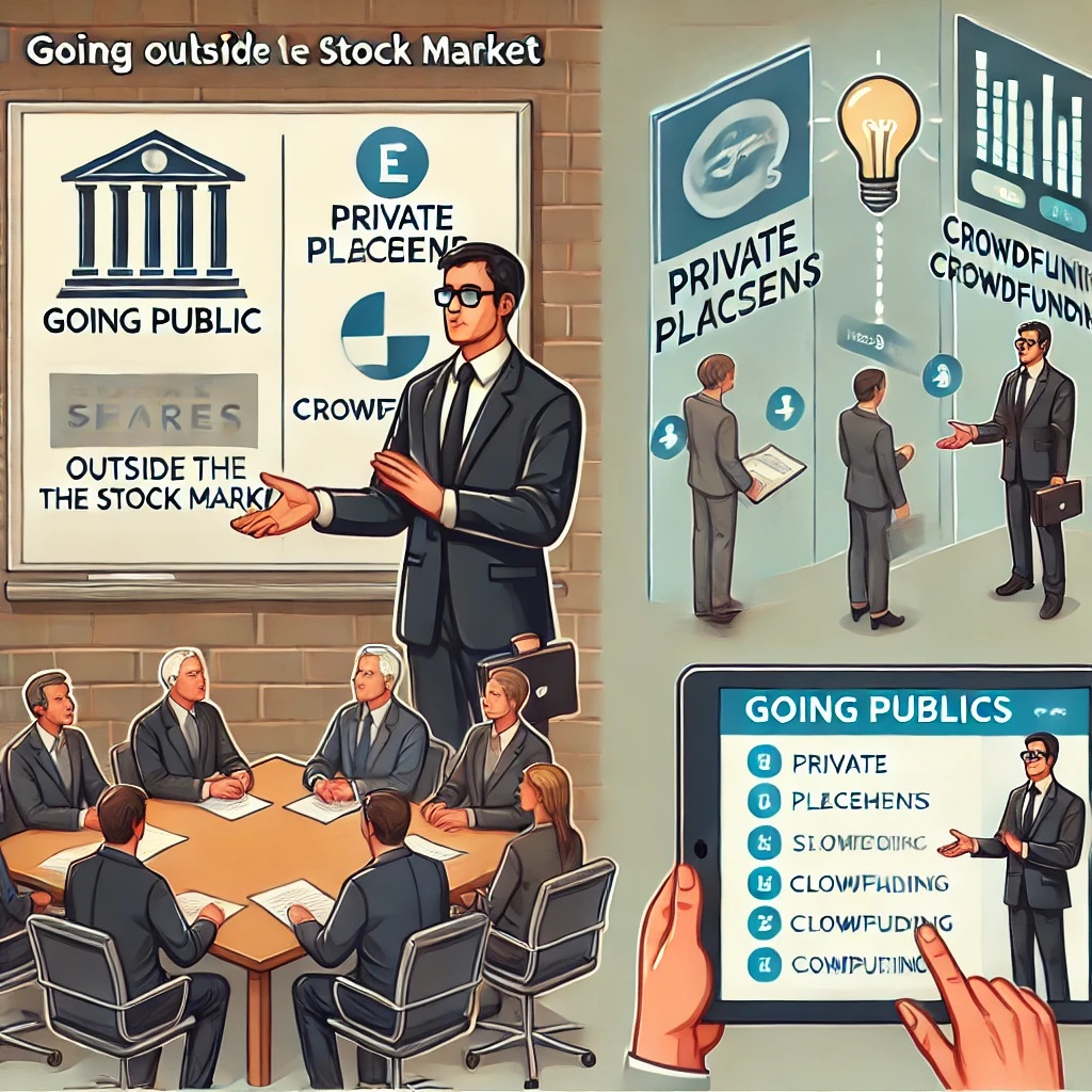 Question 21. How are public offerings made outside the stock exchange?